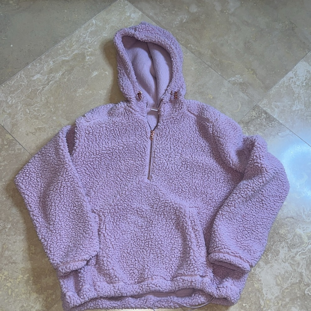 💕Cute Sherpa Hoodie💕 - Picture 2 of 5